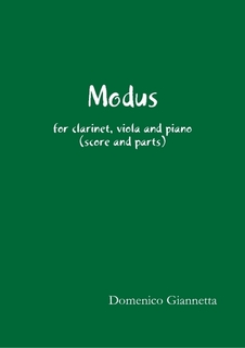 Modus for clarinet, viola and piano