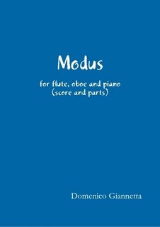 Modus for flute, oboe and piano
